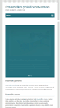Mobile Screenshot of matson.si